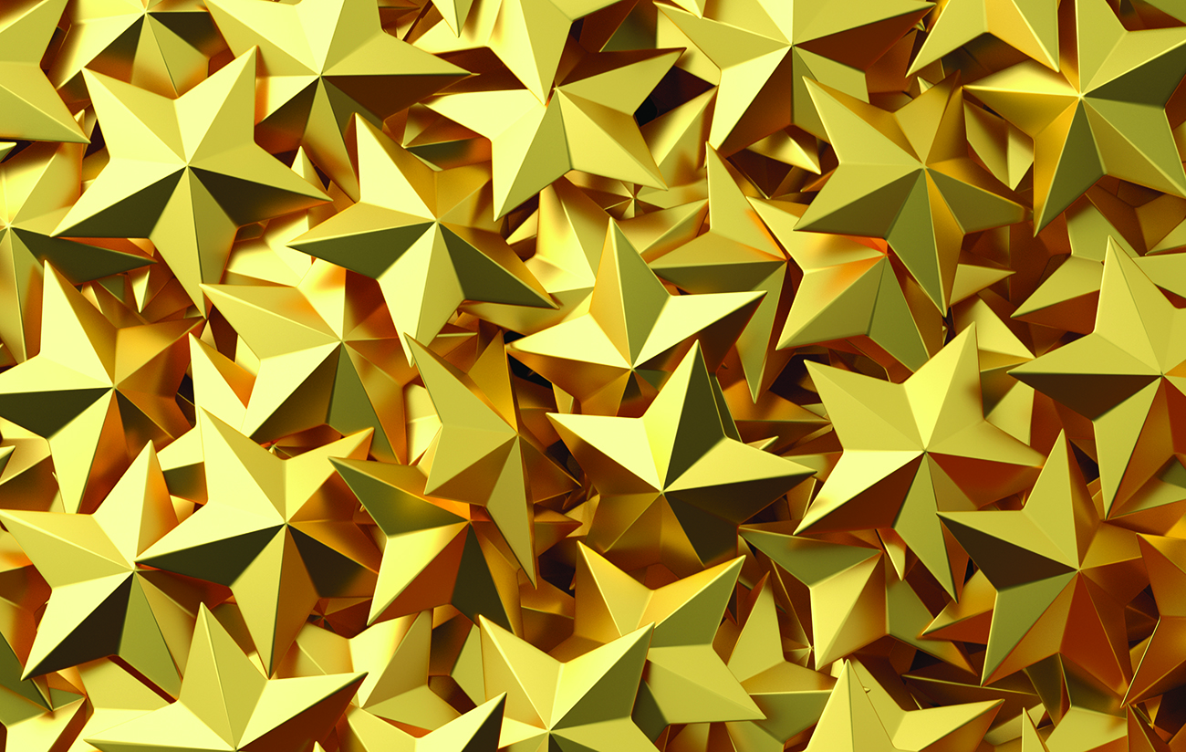Excellent Golden Stars