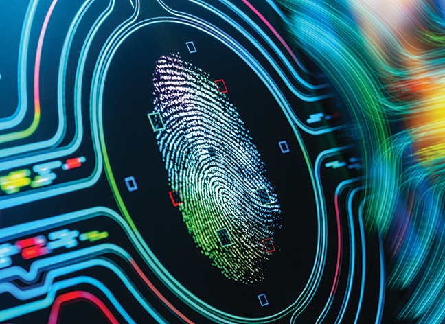 Fingerprint Authentication Button