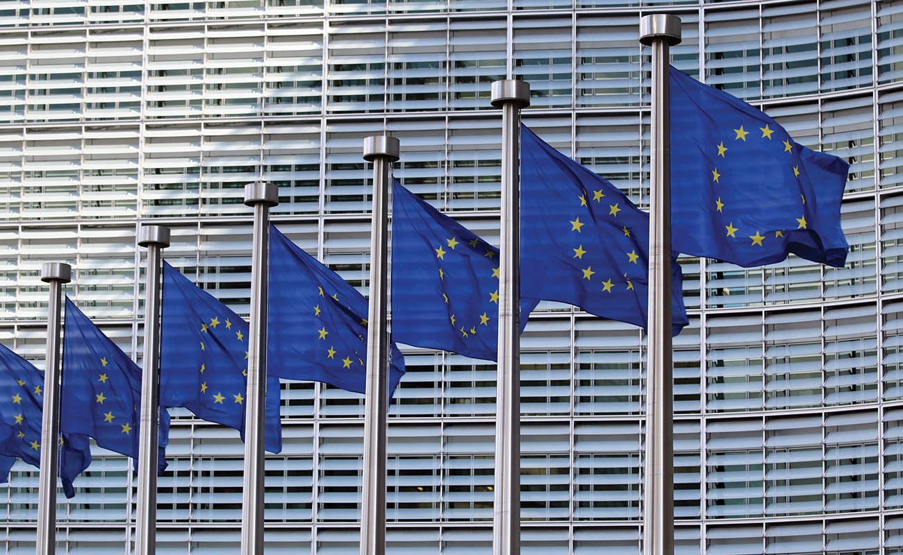 EU flags at European Competition