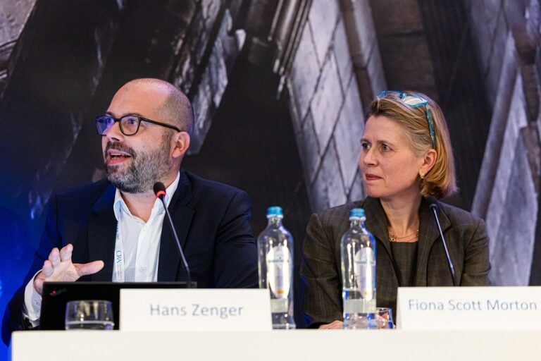 Dr Hans Zenger (Head of Unit, Chief Economist Team, DG Competition, European Commission), Professor Fiona Scott Morton (Theodore Nierenberg Professor of Economics; Yale School of Management, Senior Consultant to CRA)