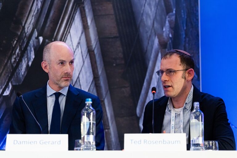 Damien Gerard (Prosecutor General of the Belgian Competition Authority), Ted Rosenbaum (Acting Director of the Bureau of Economics at the US Federal Trade Commission)